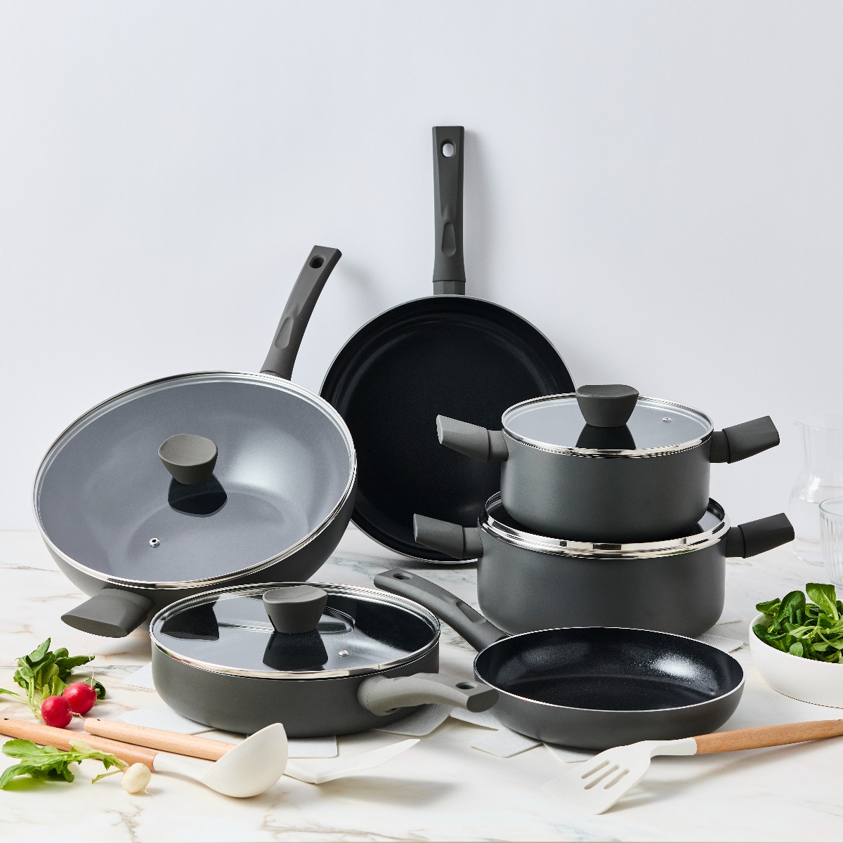 ISENVI Avon Elite pannenset 17 delig