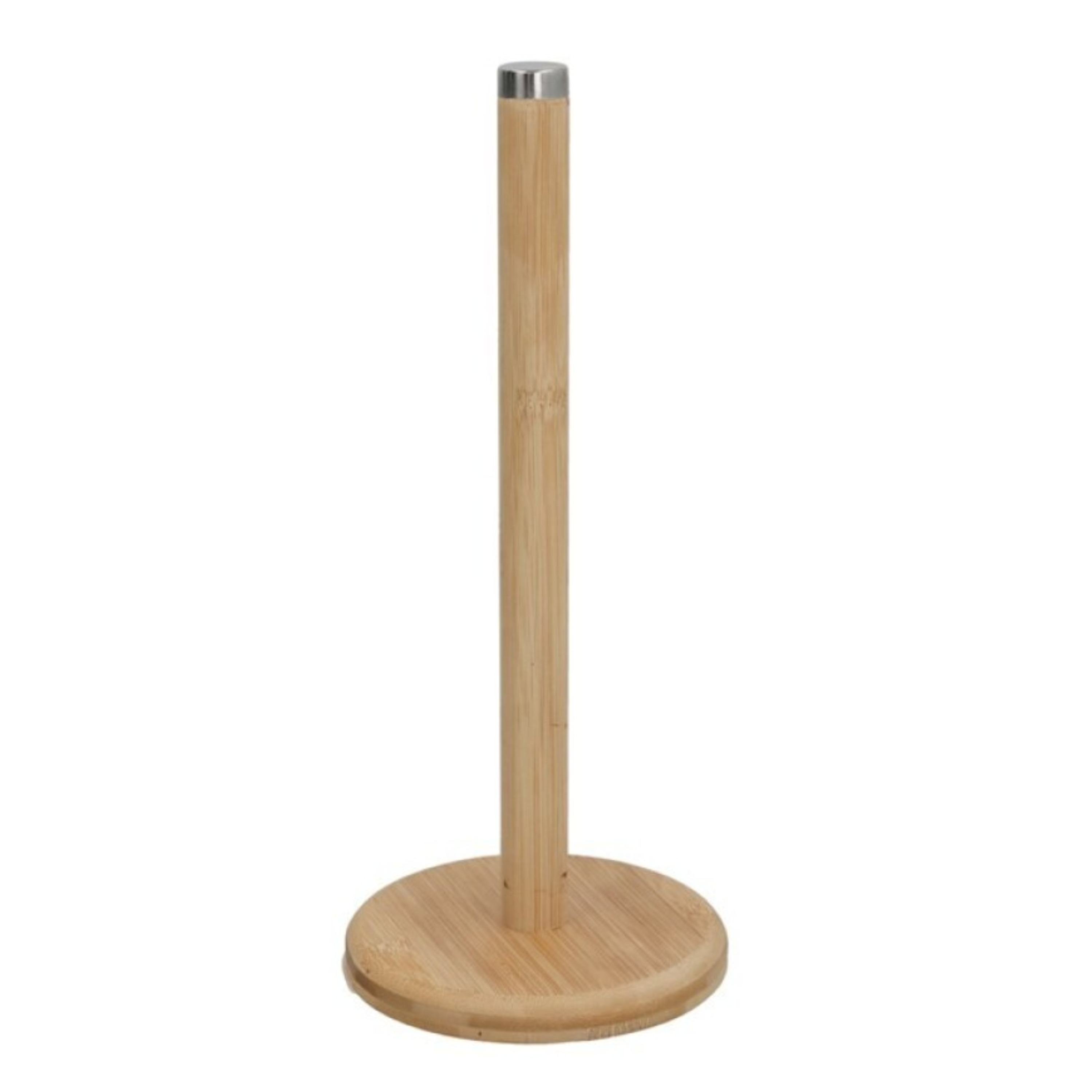 Gerimport Keukenrolhouder - 32 cm - hout - houder voor keukenpapier/keukenrol -