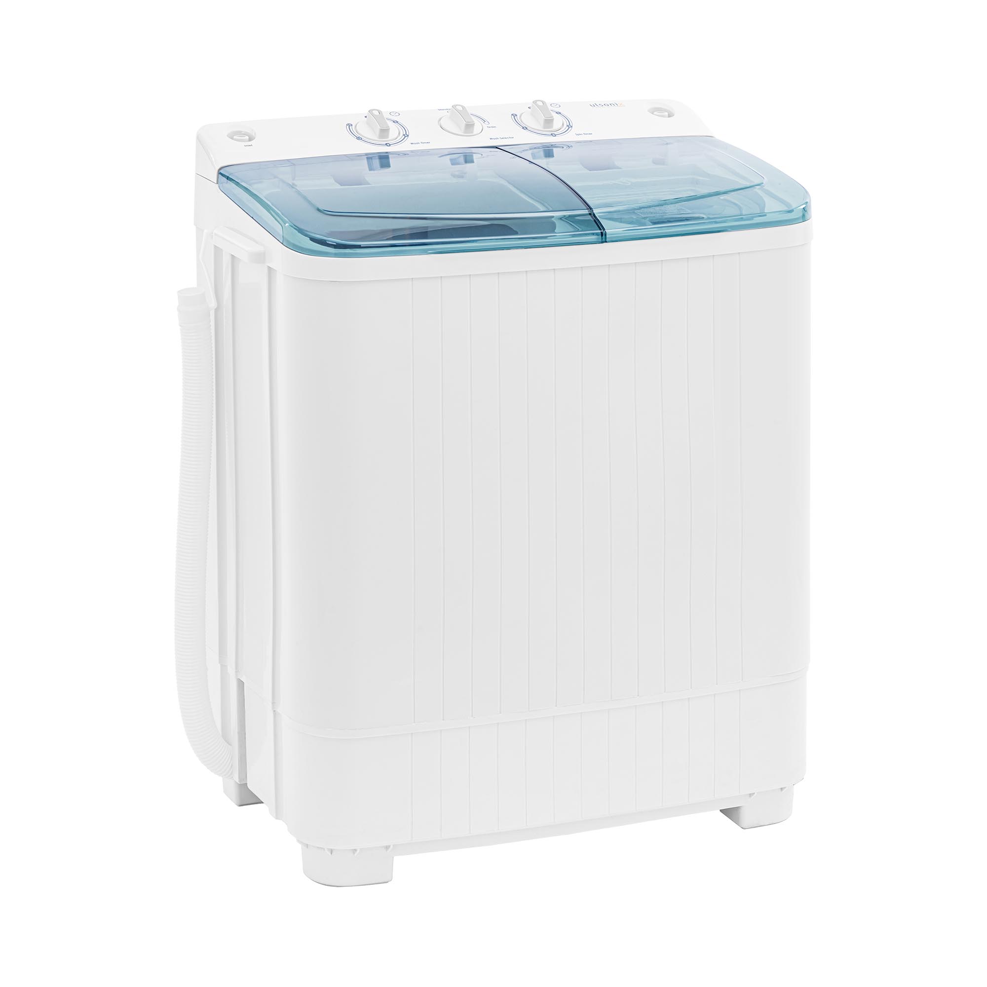 Ulsonix mini wasmachine - halfautomaat - met apart centrifugeren - 5 kg - 280 W