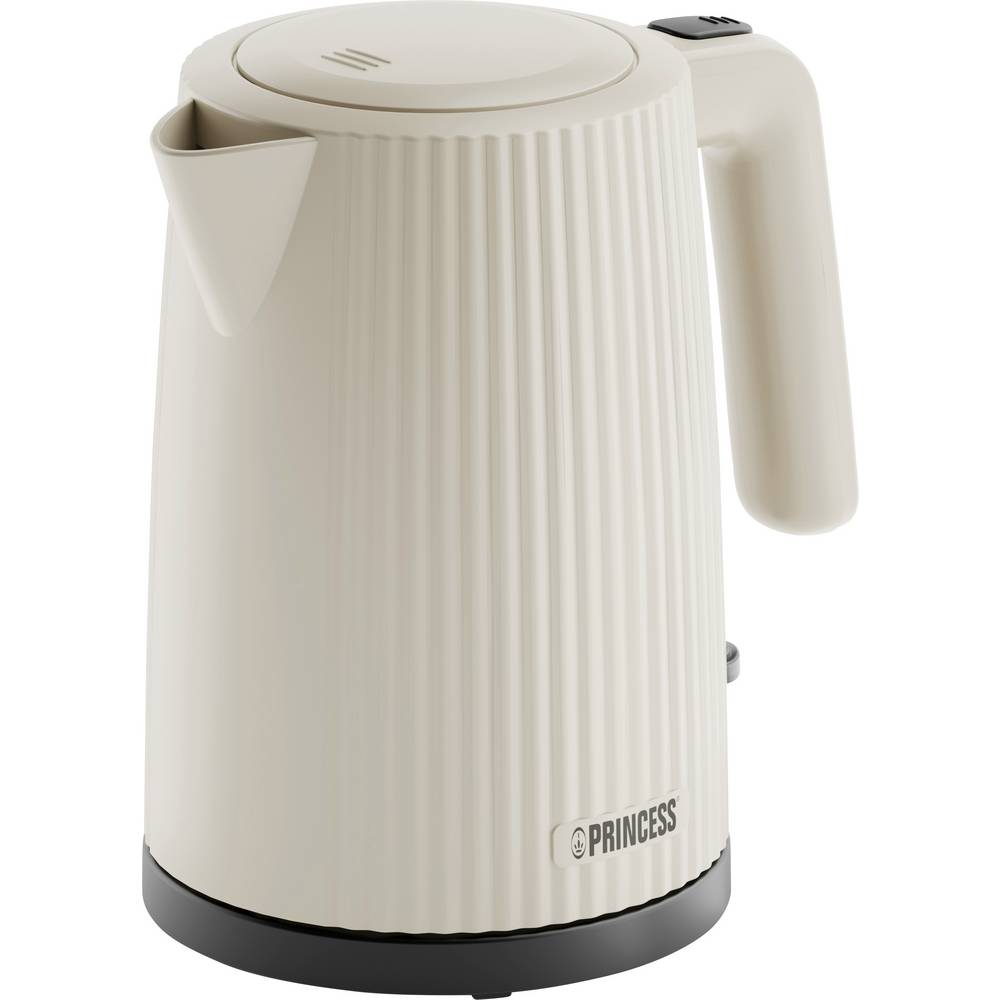 Princess Wave Waterkoker Aantal/Volume: 1.7 l Crème-wit