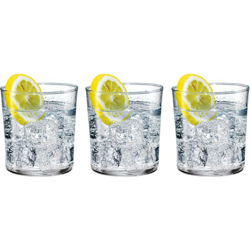 Bormioli Rocco Bormioli Drinkglazen Bodega - 3x - transparant - 370 ml -