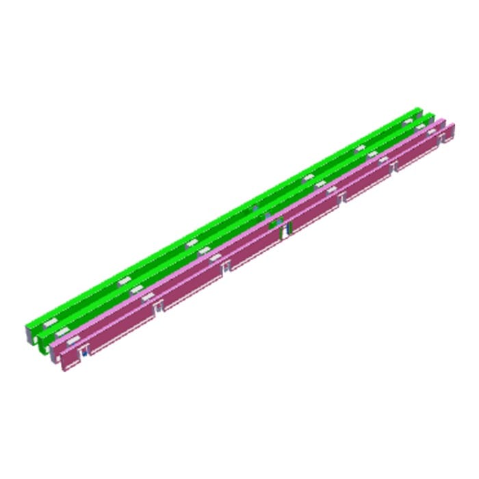 AEG opvullijst, inox, 4 stk., 1118383379
