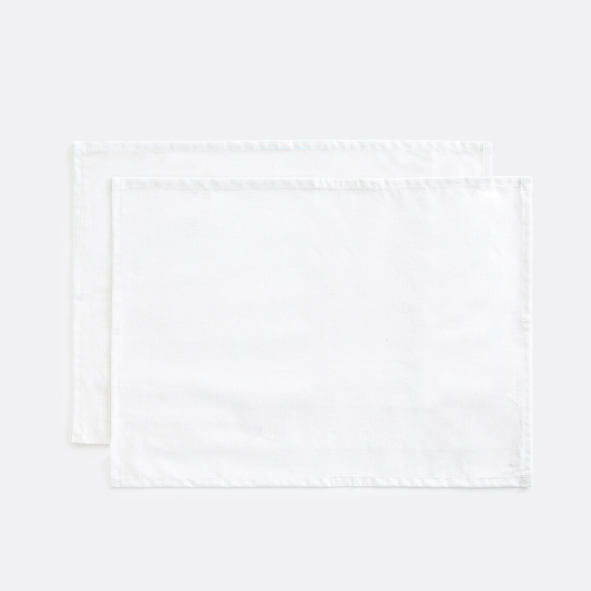 LA REDOUTE INTERIEURS Set van 2 placemats in soepel gecoat katoen, Scénario