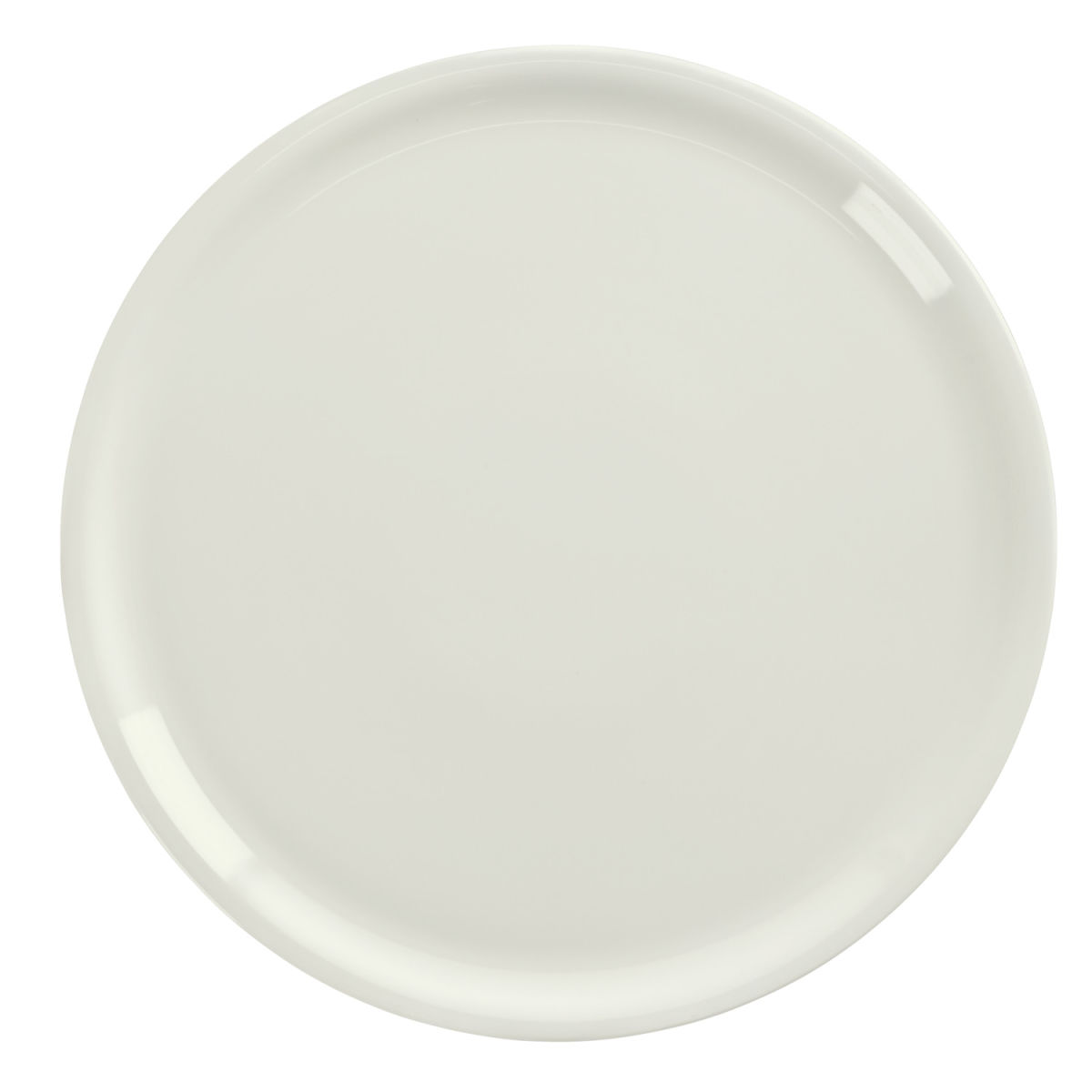 Vega Pizzabord plat Opus; 33x2.1 cm (ØxH); ivoor; rond; 4 stuk / verpakking