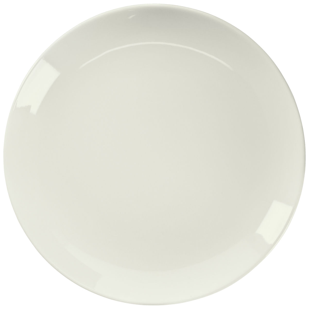 Vega Plat bord Opus  ; 21x2.4 cm (ØxH); ivoor; rond; 6 stuk / verpakking