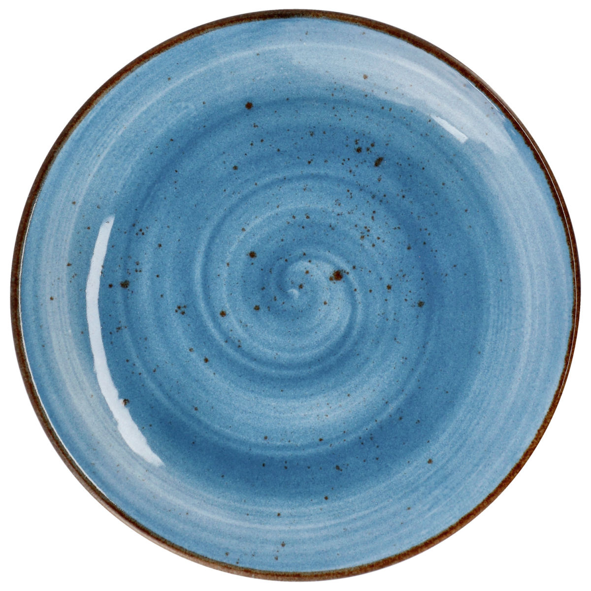 Vega Plat bord Nebro; 20 cm (Ø); lichtblauw; rond; 6 stuk / verpakking