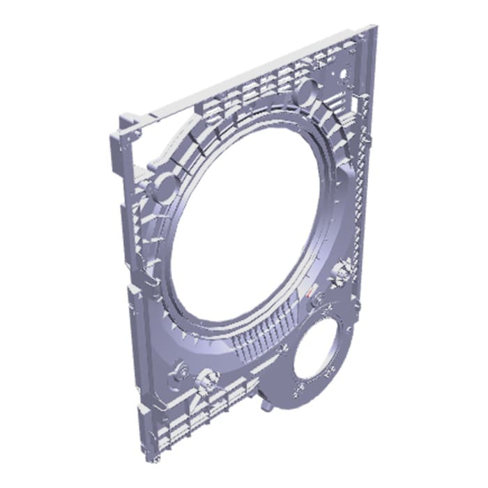 AEG achterpaneel, plastiek 140018029011