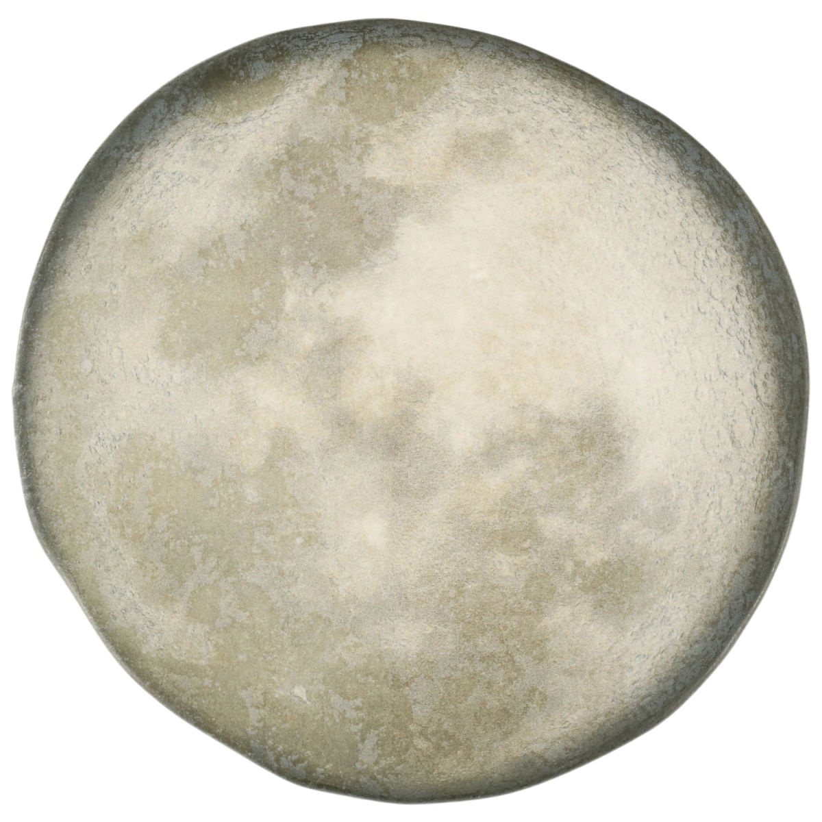 Porland Plat bord Selene; 30x2 cm (ØxH); grijs/wit; rond; 6 stuk / verpakking