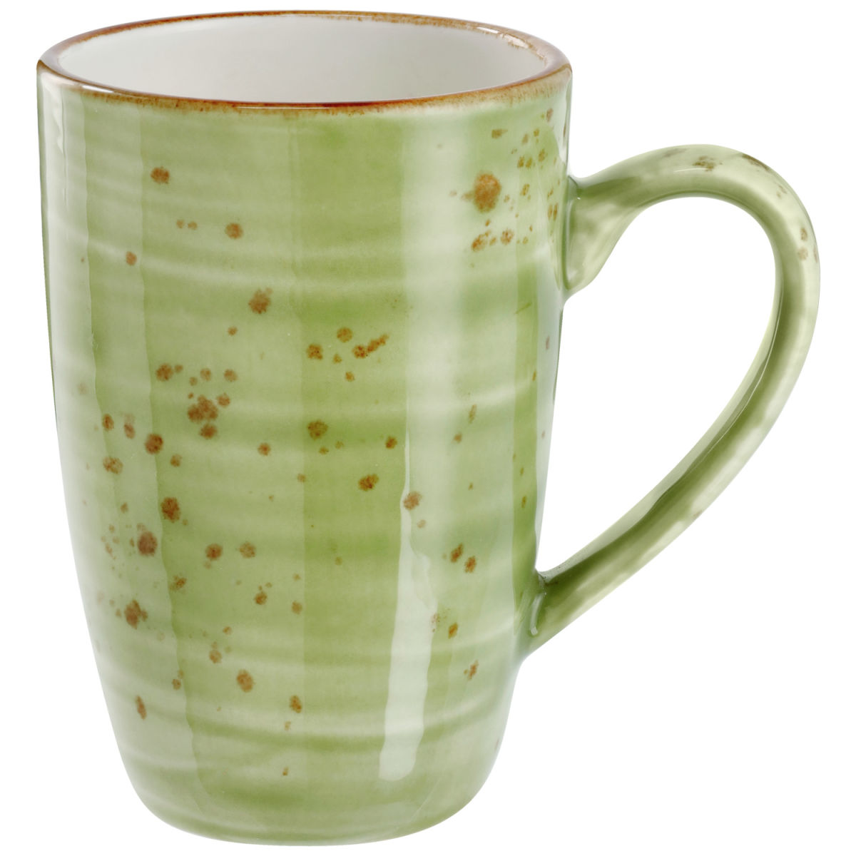 Vega Mok Nebro; 280ml, 7.4x11.2 cm (ØxH); lichtgroen; 6 stuk / verpakking