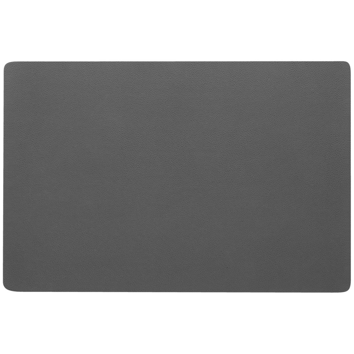 ERWIN M. Placemat Kaja rechthoekig; 30x45 cm (BxL); antraciet; rechthoekig; 4 stuk / verpakking