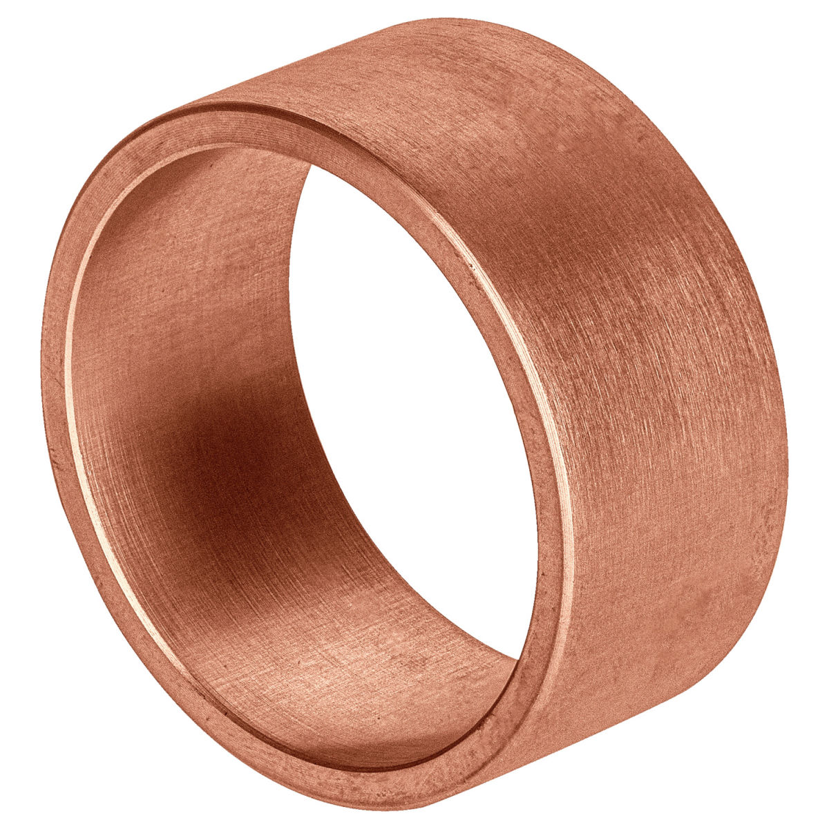 Vega Servetring  Verdura; 2x4.5 cm (BxØ); koper; rond; 4 stuk / verpakking