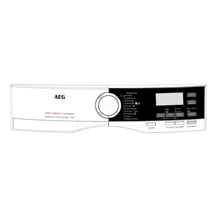 AEG controlepaneel, greeplijst,  140058828017