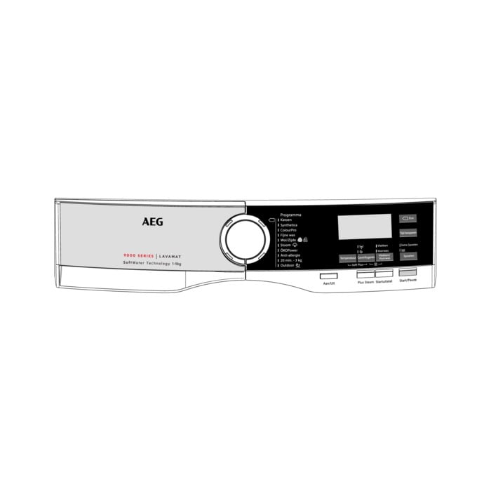 AEG controlepaneel, wit,  140175281017