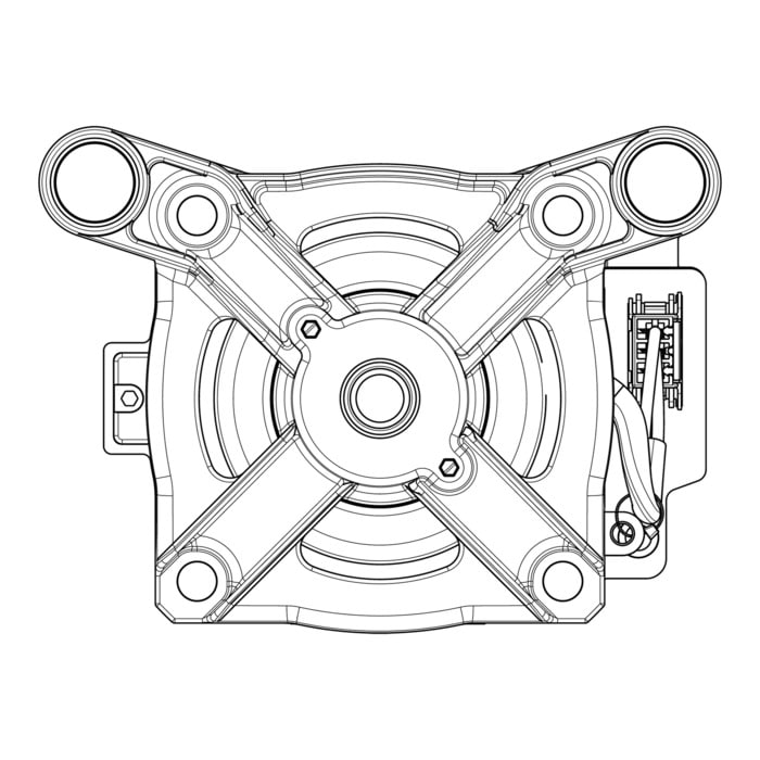 AEG motor, 195V,300Hz,585W,F 8588082006012