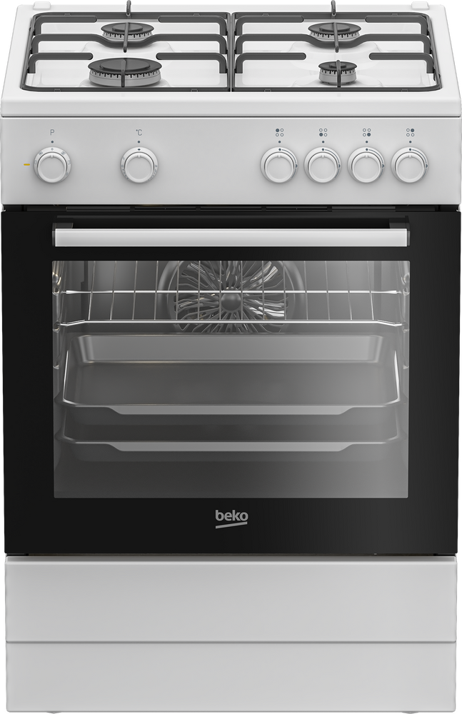 Beko Fornuis FBM6202W | Gasfornuizen | 8690842677823