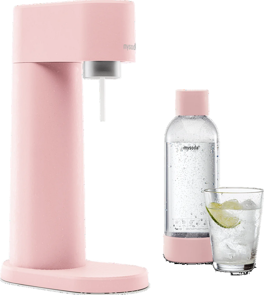 MySoda Bruiswatertoestel Woody Roze | Sodamakers | 6430052006042