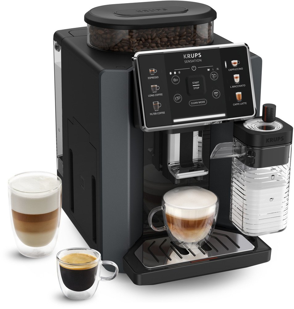 Krups Sensation Milk Volautomatische Espressomachine | Espressomachines | 3016661177378