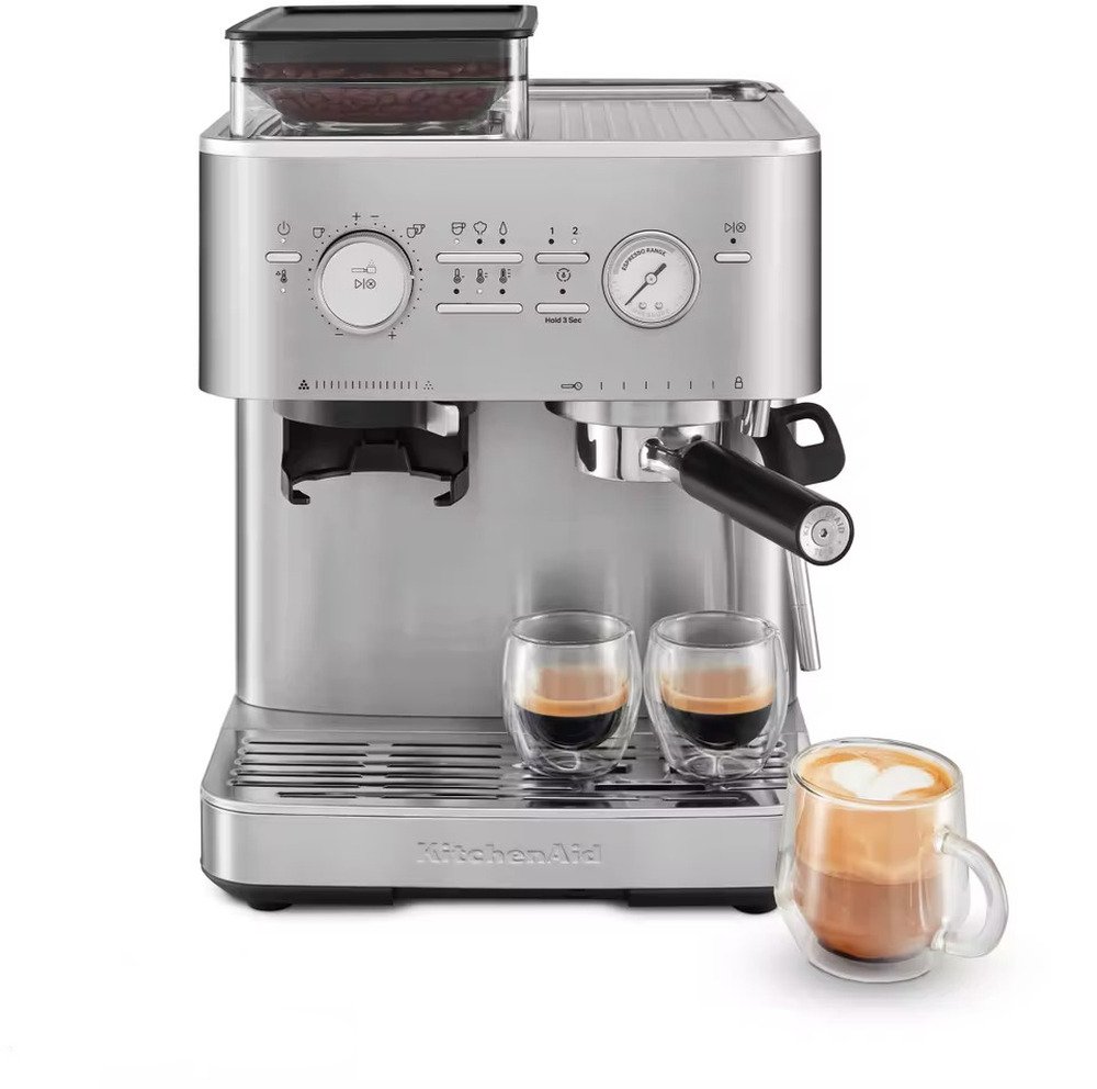 Kitchenaid Halfautomatische Espresso 5KES6551EPL | Espressomachines | 5413184802493