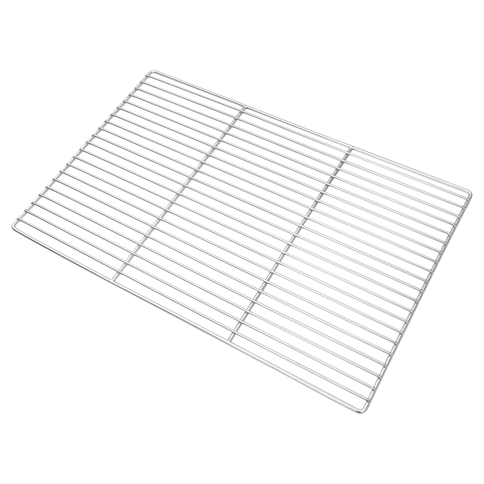 vidaXL BBQ Grillrooster met handvatten rechthoekig 60x40 cm 304 RVS