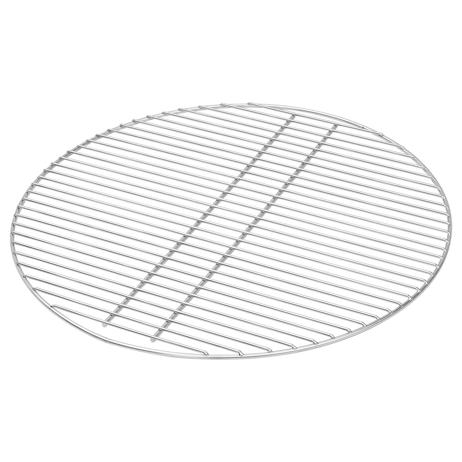 vidaXL BBQ Grillrooster Ø57 cm roestvrijstaal zilverkleurig