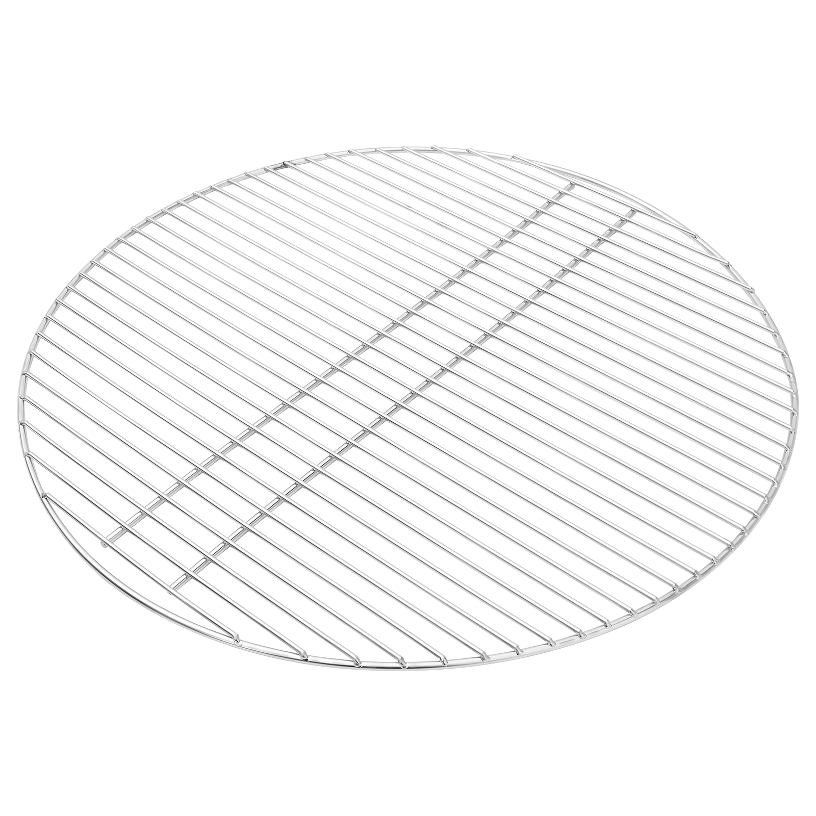 vidaXL BBQ Grillrooster Ø60 cm roestvrijstaal zilverkleurig