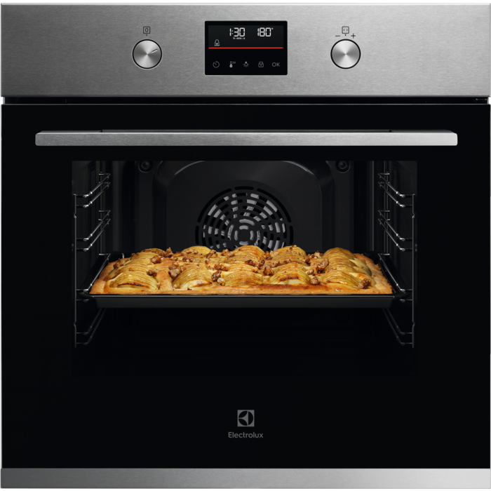Electrolux 600 SurroundCook - Heteluchtoven met pyrolysereiniging KOFFP46BX
