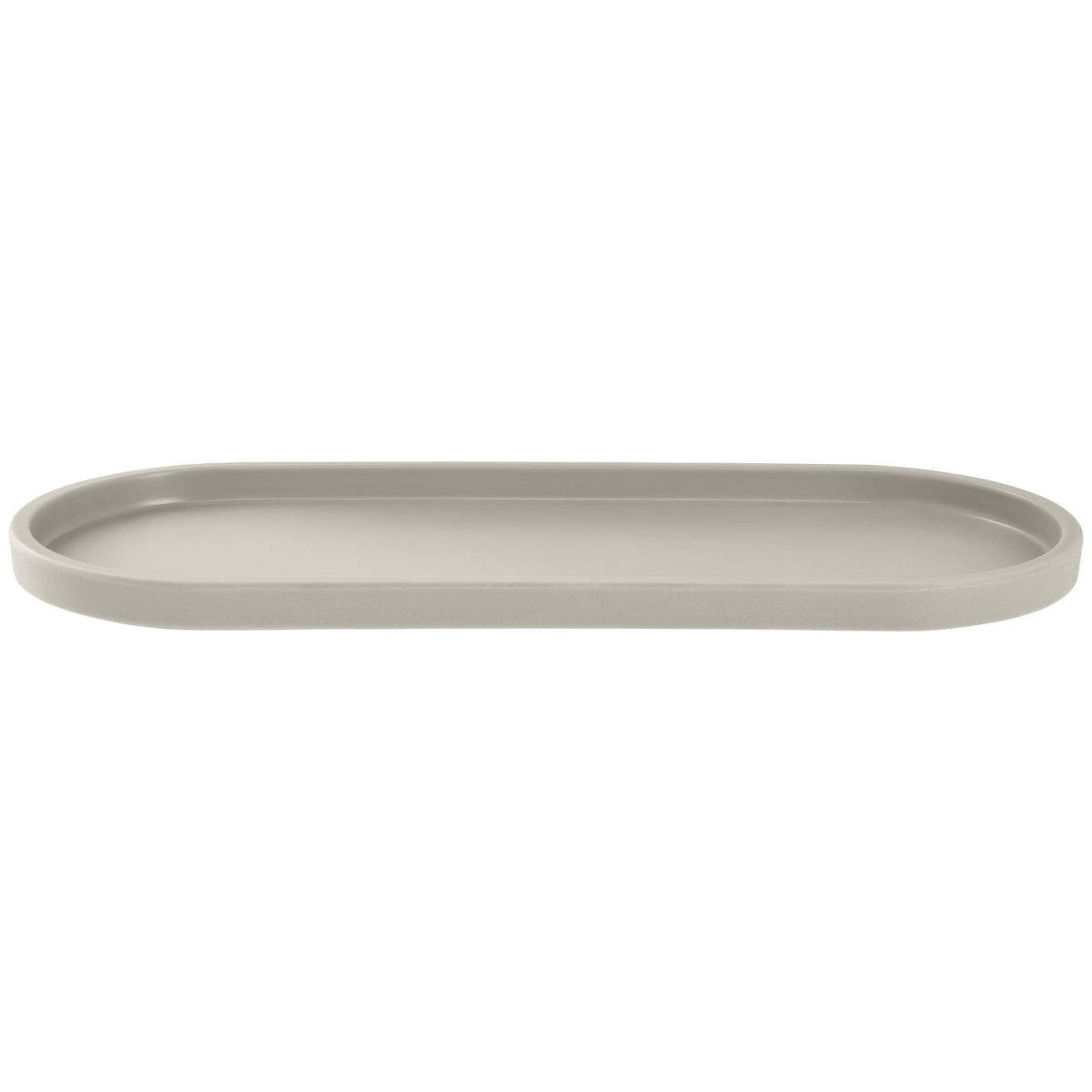 Vega Plat bord Kanas ovaal; 32.4x13.3x1.8 cm (LxBxH); beige; ovaal; 6 stuk / verpakking