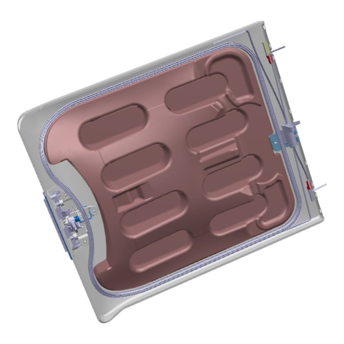 AEG deksel, kompleet, wit 140228206029