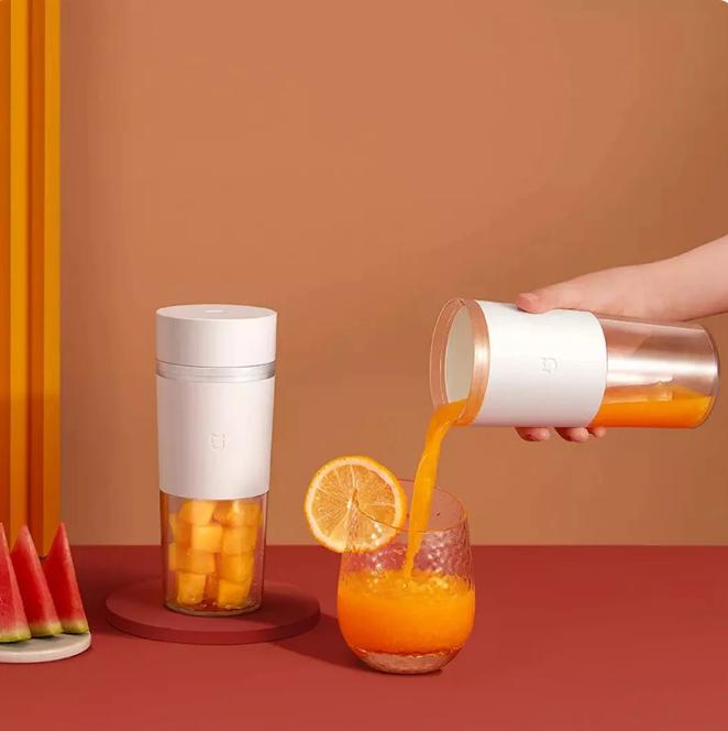 Xiaomi MIJIA Mini Draagbare Blender Elektrische Fruitpers Machine Sinaasappelpers Keuken Keukenmachine Maker Sapcentrifuge Home wit