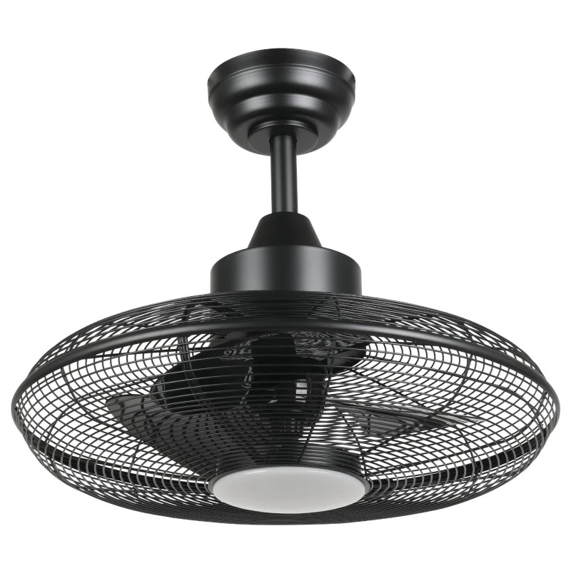 EGLO Plafondventilator  Igeldo | 53cm | Indoor | Inclusief Lamp | zwart-mat