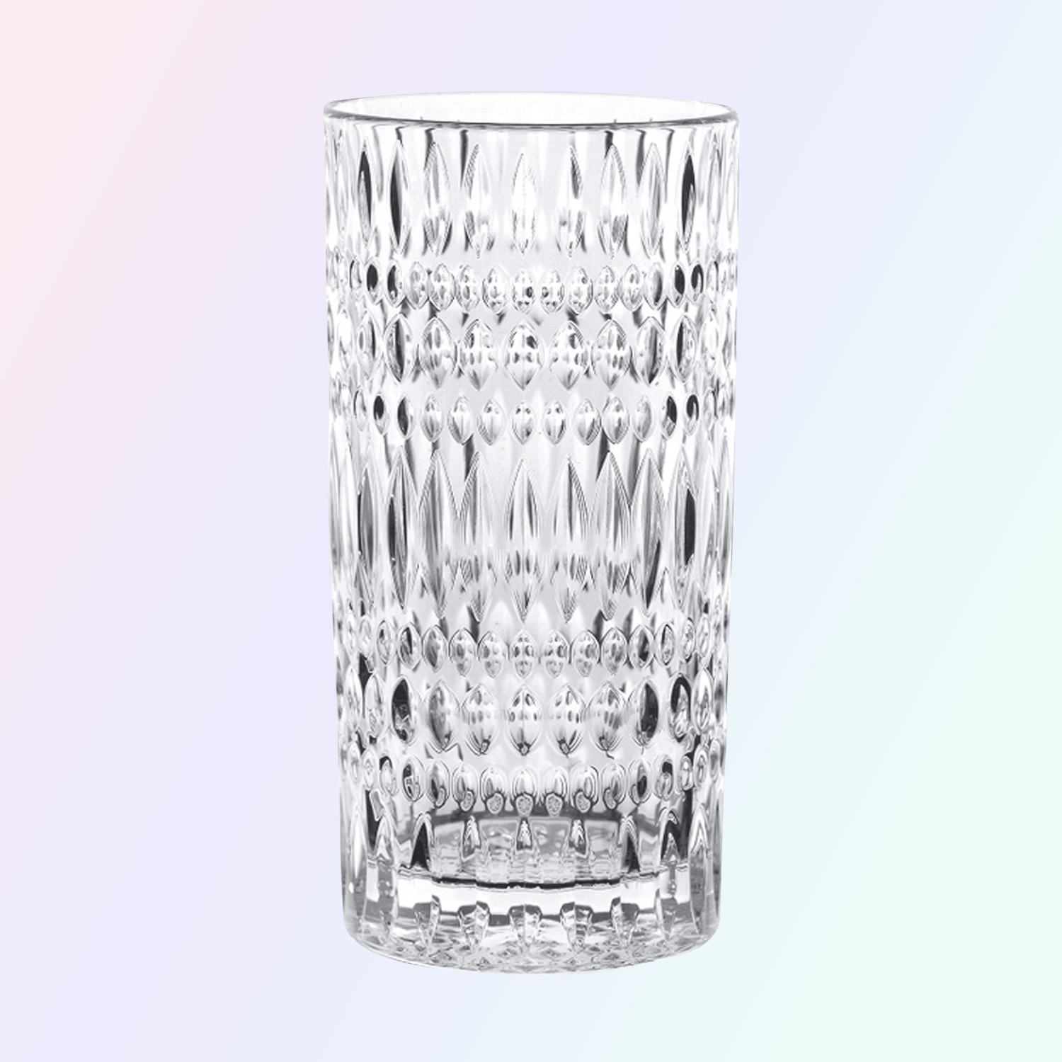 NACHTMANN Ethno Longdrinkglas 42,2 cl Latte Macchiato - 12 Stuks - Kristal