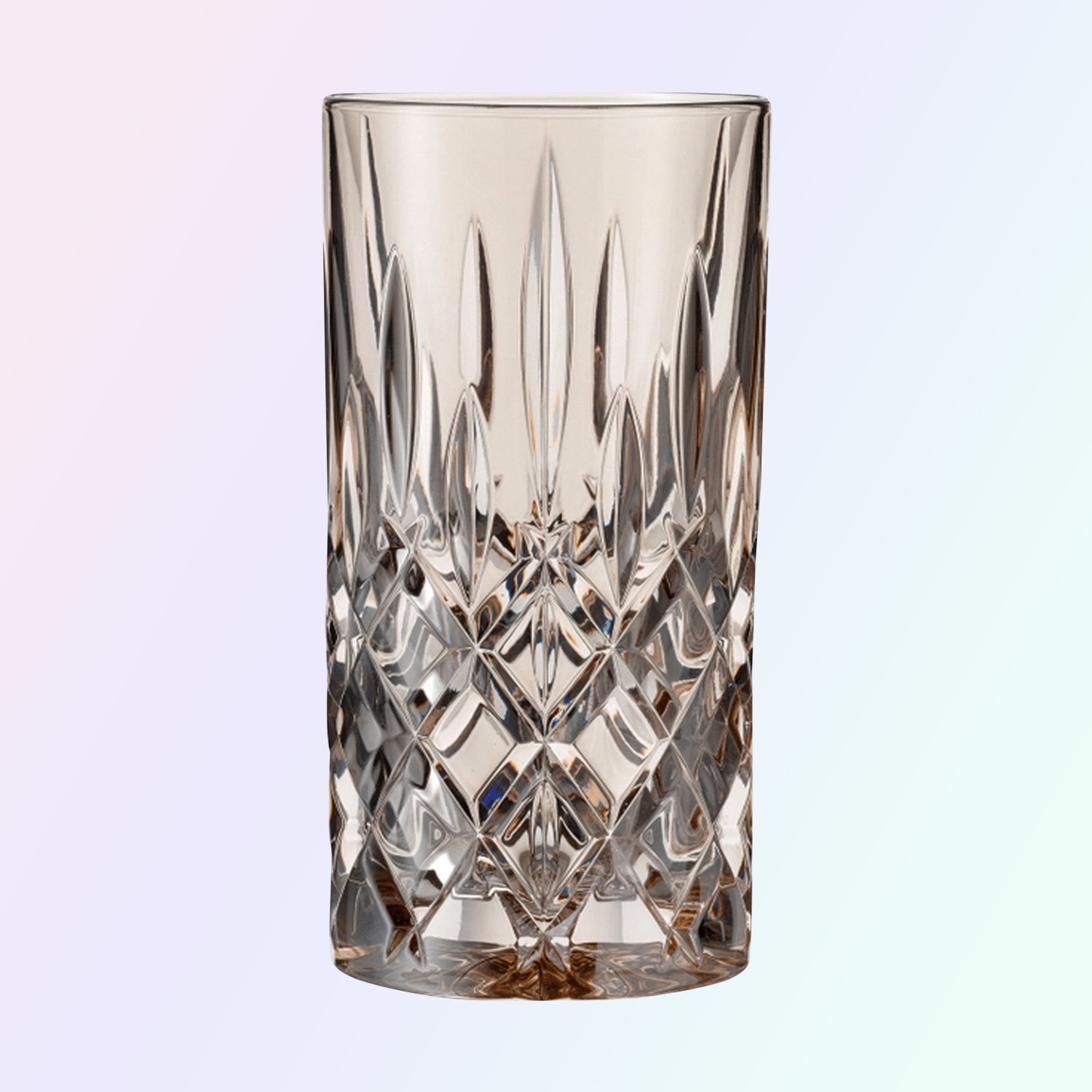 NACHTMANN Noblesse Longdrinkglas 39,5 cl Taupe - 2 Stuks - Kristal