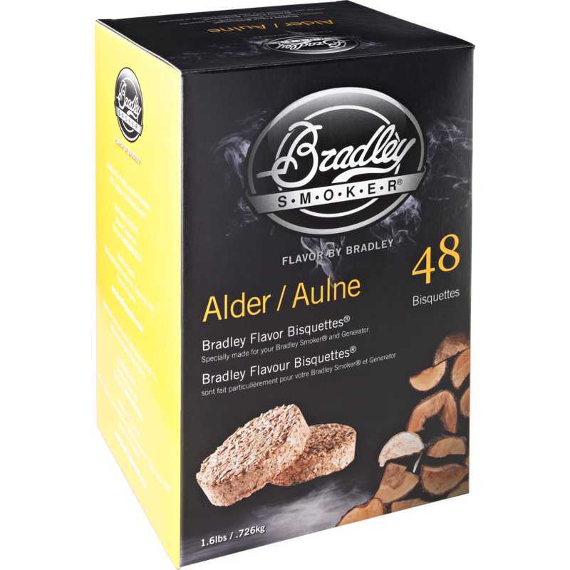Bradley Alder Wood Briketten Rookhout