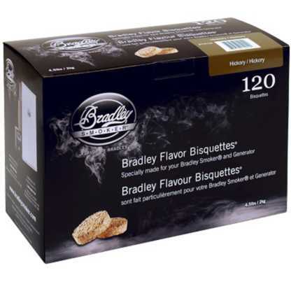 Bradley Hickory Wood Briketten Rookhout