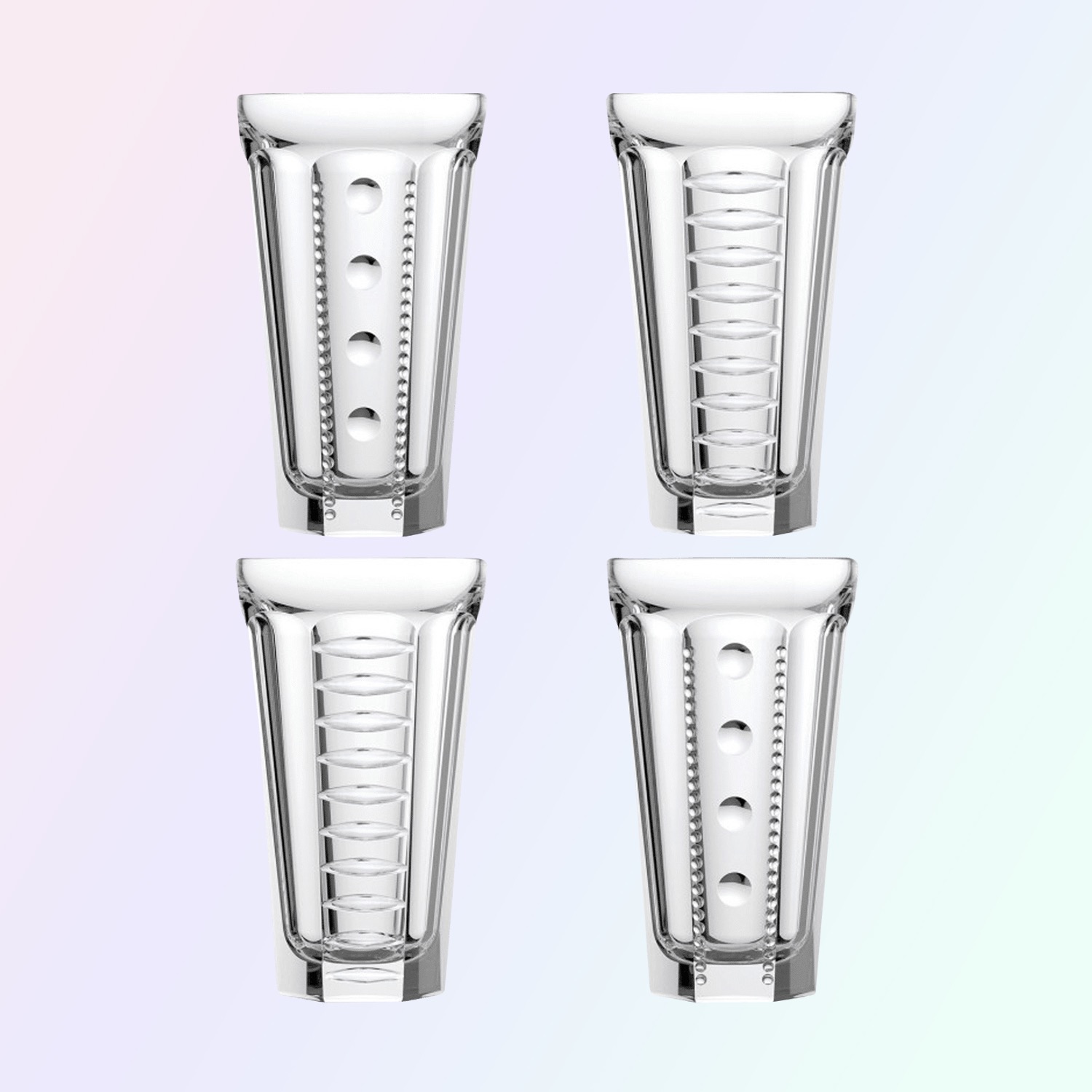 La Rochère Saga 2X2 Modellen Ds A4 Assorti - 4 Stuks