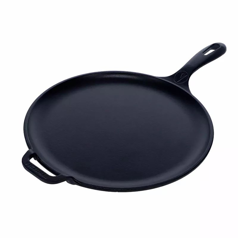 Victoria Bakpan Comal 30 cm, Seasoned Grillplaat