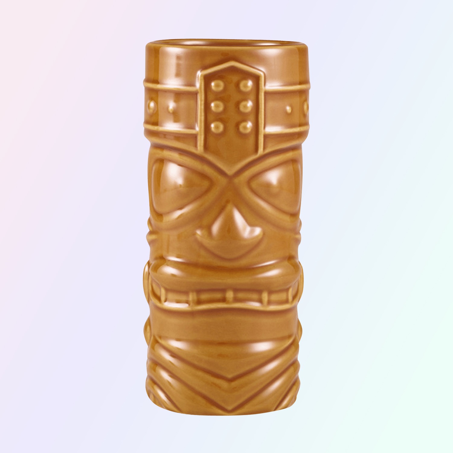Glazen.nl Tiki Beker Bruin 40 cl - 4 Stuks