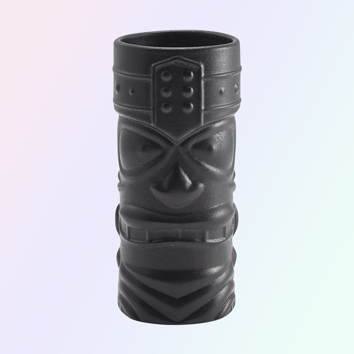 Glazen.nl Tiki Beker Zwart 40 cl - 4 Stuks