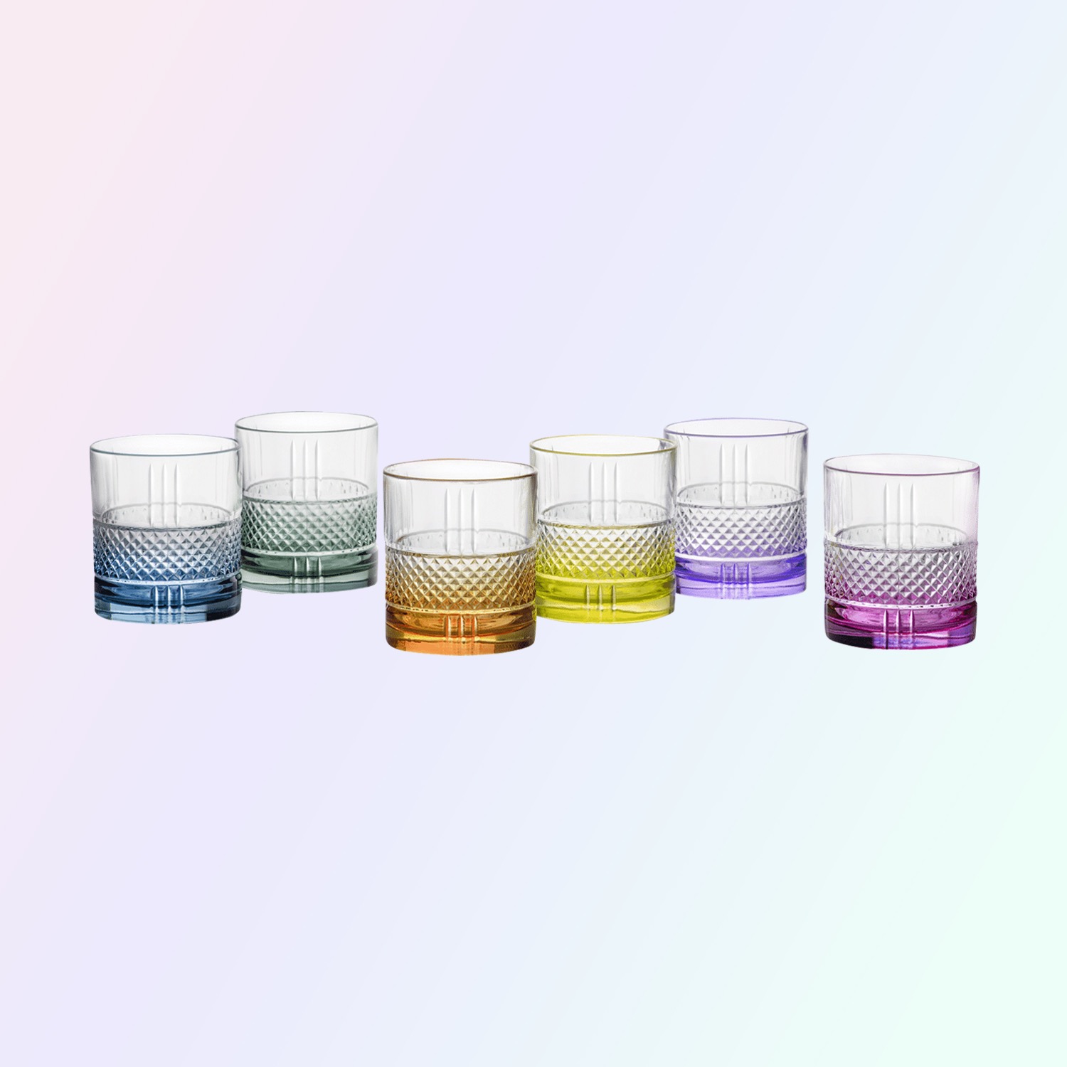RCR Brillante Colour Tumbler 34 cl Kleur - 6 Stuks