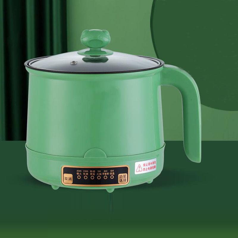 Factory Discount Outlet Rijstkoker 2 personen koken Slimme rijstkoker Mini multifunctionele huishoudelijke pot Elektrische kookpot groen