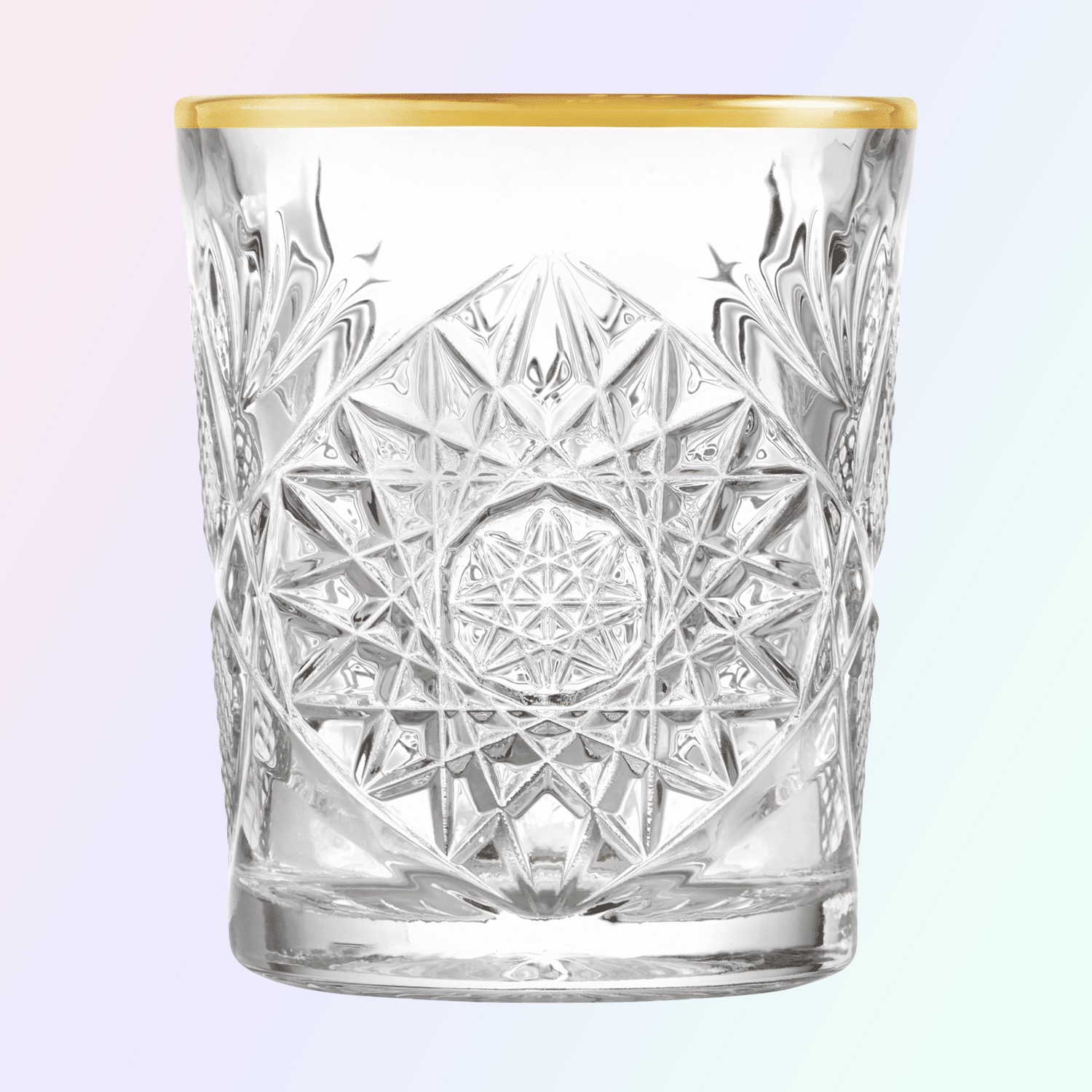 Onis Hobstar / ICON Tumbler 35 cl Goud Rand - 6 Stuks