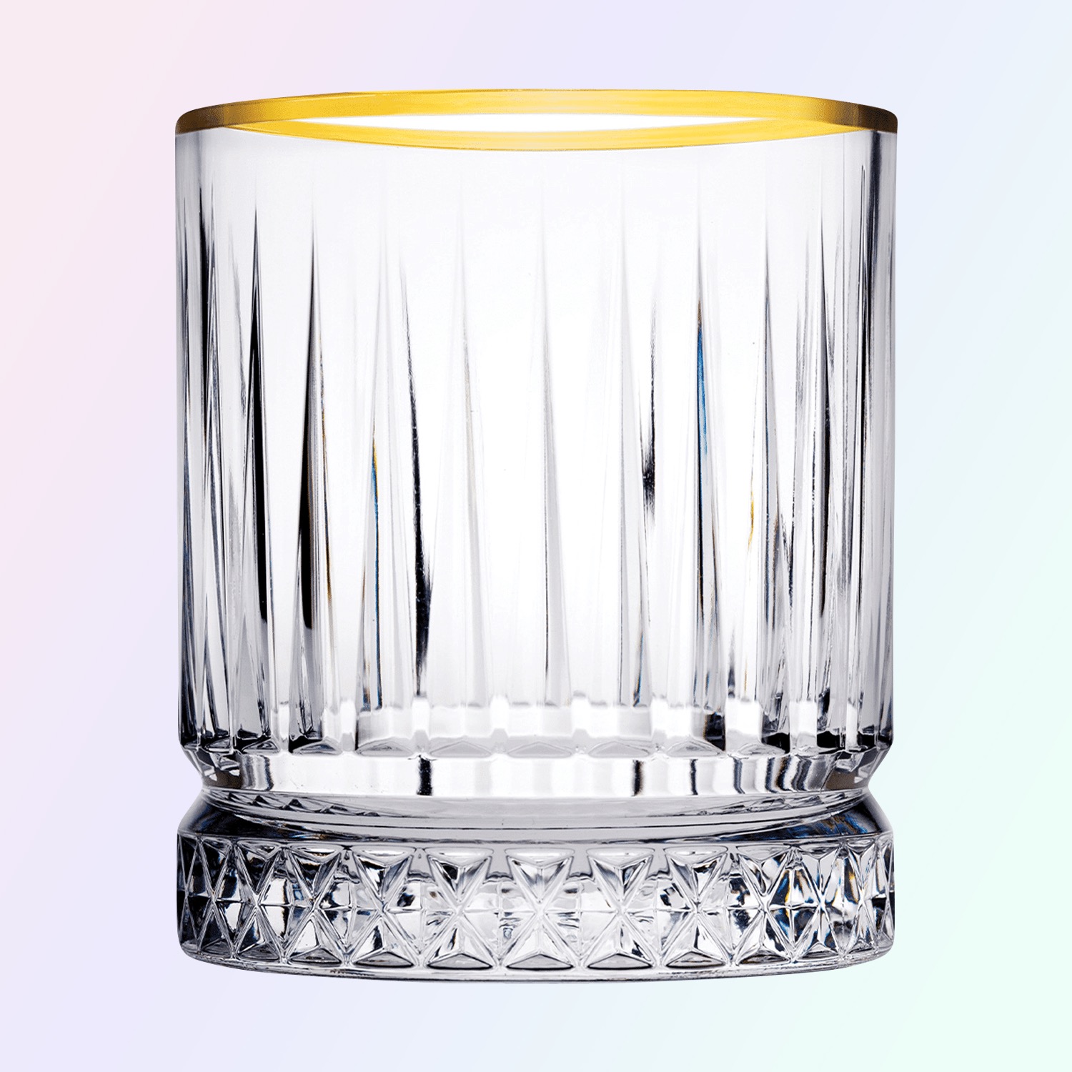 Pasabahce Elysia Tumbler 35,5 cl Gouden Rand - 4 Stuks