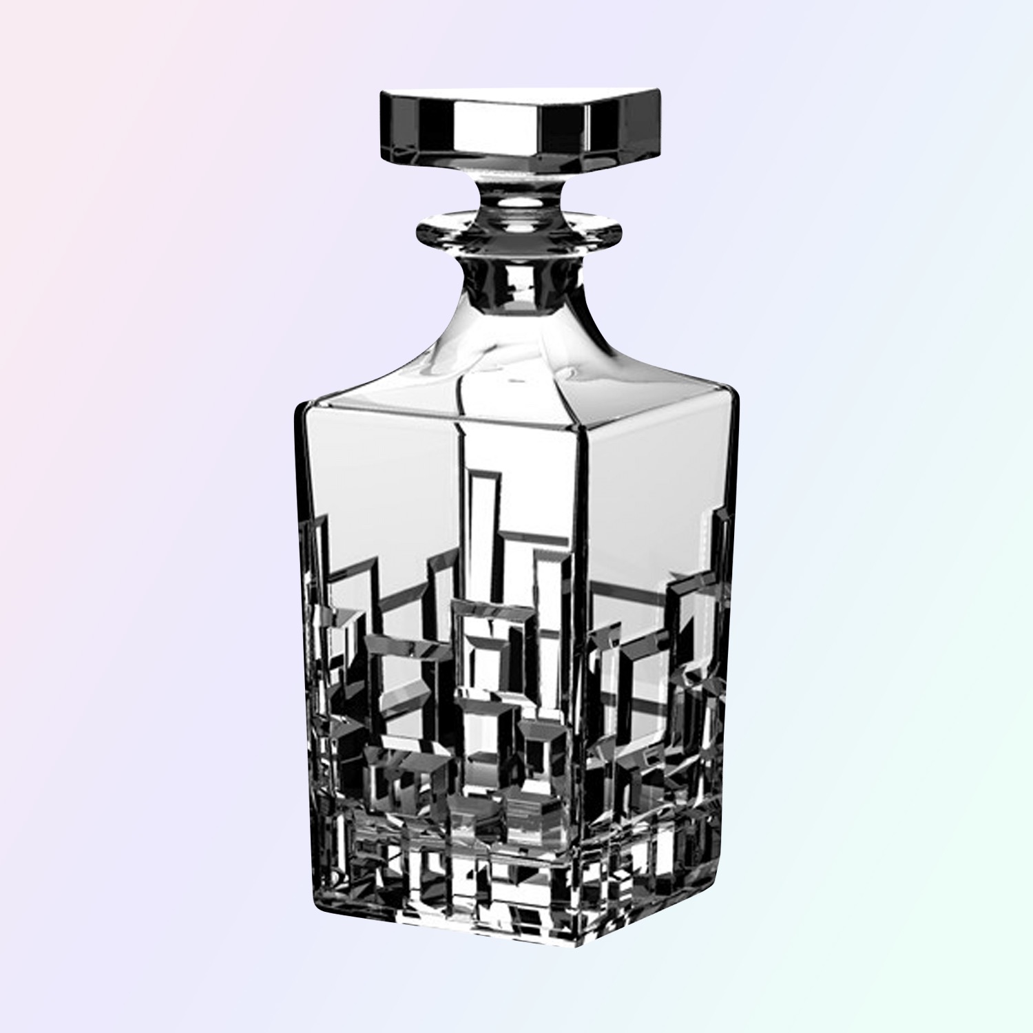RCR Etna Whisky Karaf 81 cl - 6 Stuks