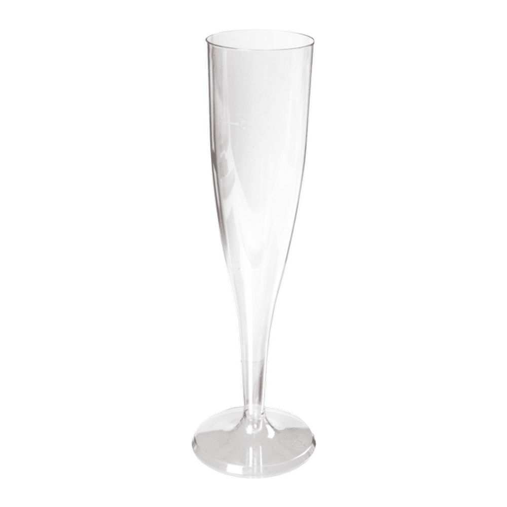 Merkloos Champagneglas 100 ml 10 x 10 stuks