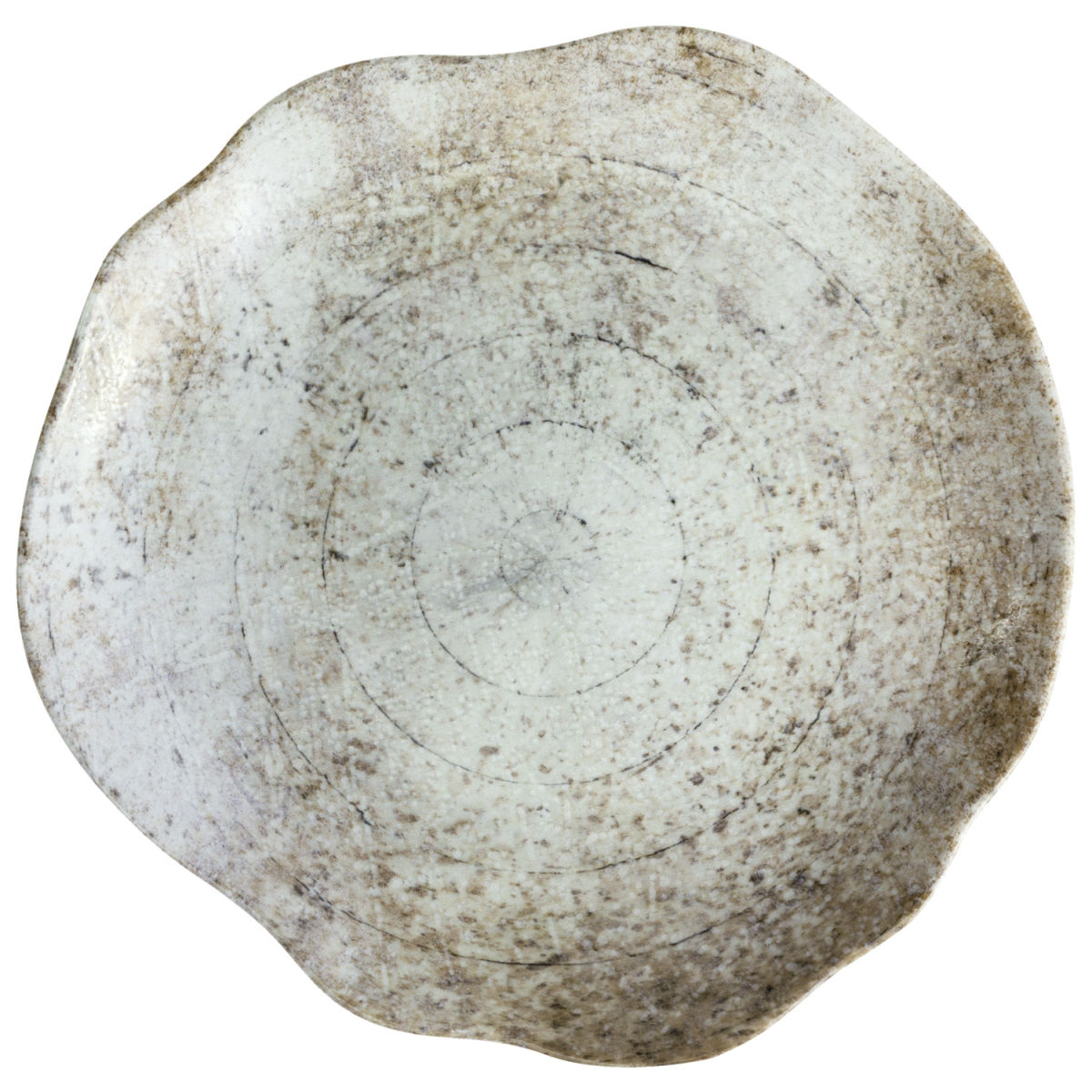 Vega Plat bord Gironia organisch; 28 cm (Ø); taupe; organisch; 6 stuk / verpakking