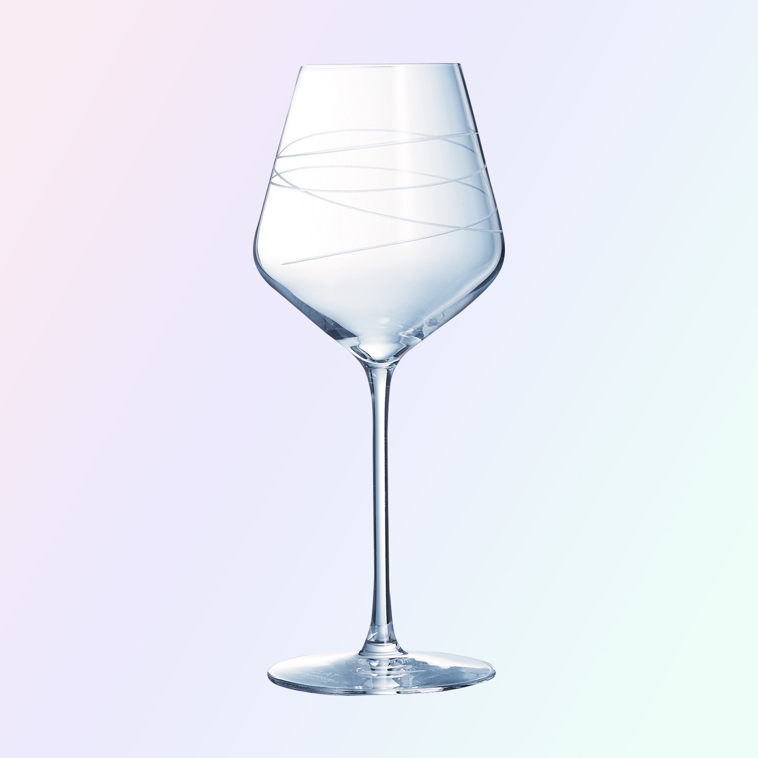 Eclat Abstraction Wijnglas 38 cl - 4 Stuks - Glas
