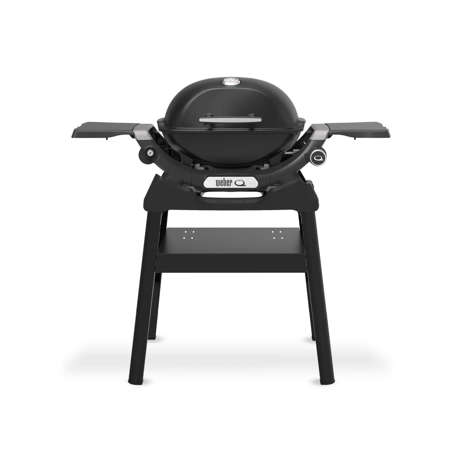 Weber Q 1200N Gas BBQ met stand Barbecue Q1200N Werkblad Zwart Onderstel Black Frame