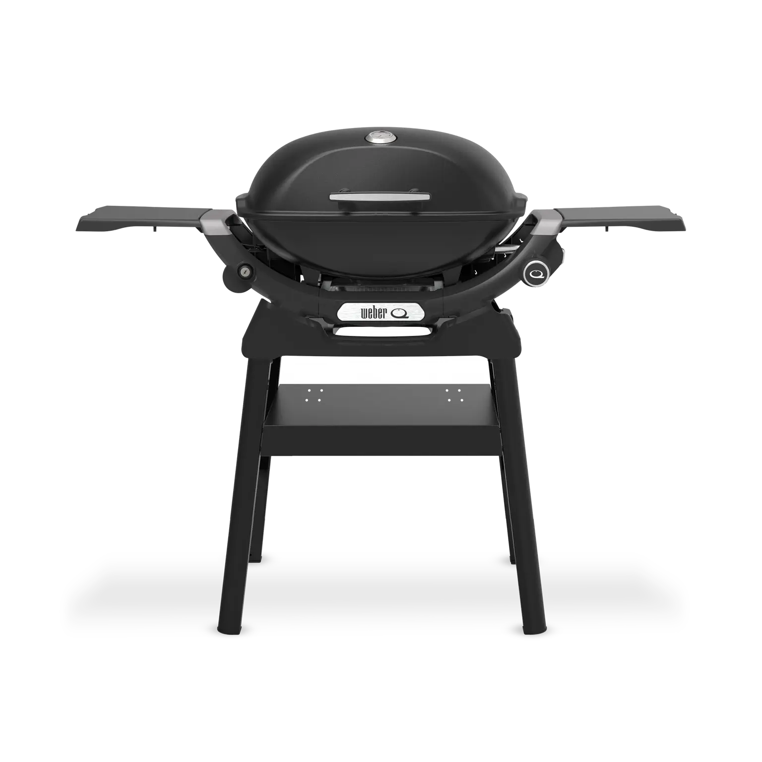 Weber Q 2200N Gas BBQ met stand Barbecue Q2200N Werkblad Zwart Onderstel Black Frame