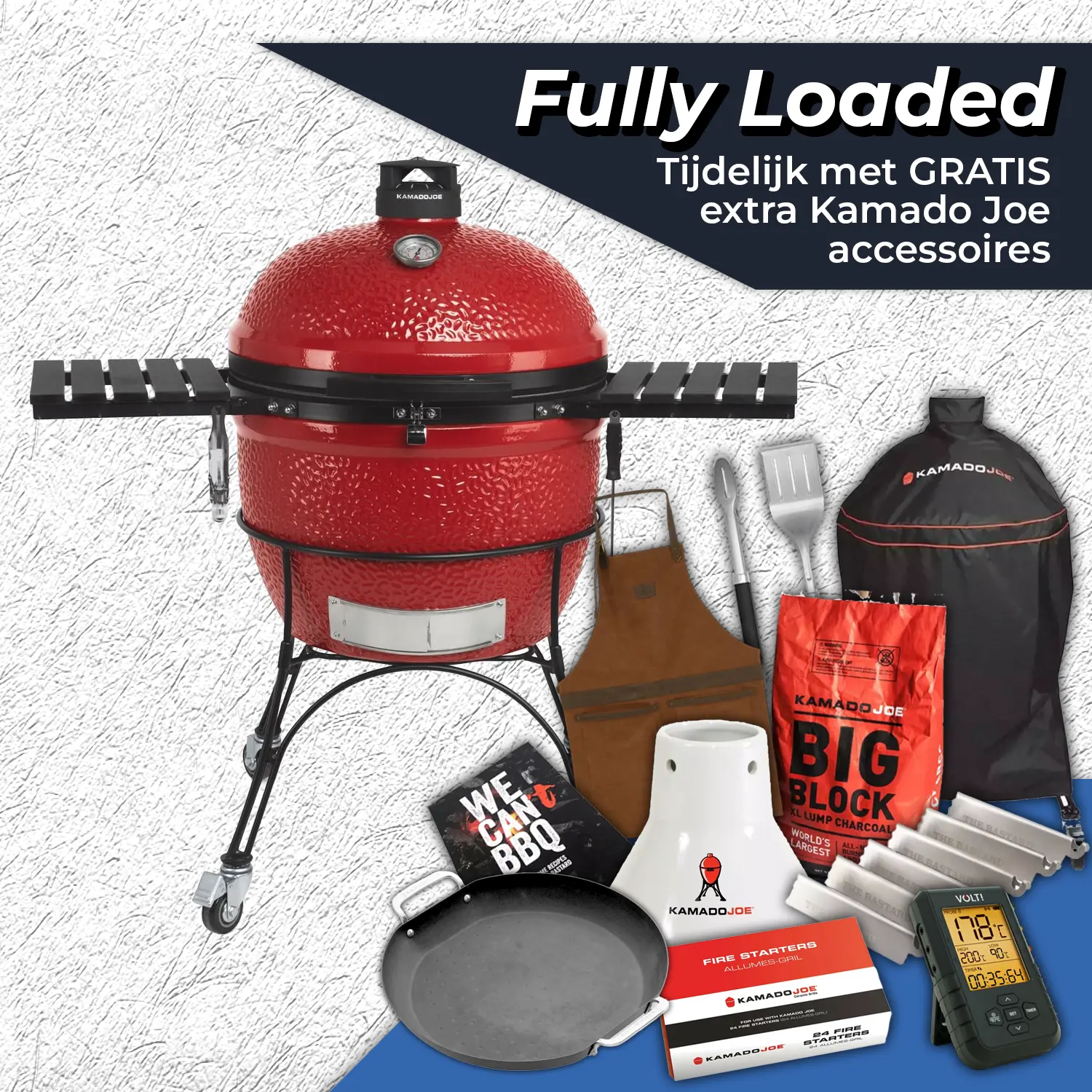 Kamado Joe  Big Joe II Fully Loaded
