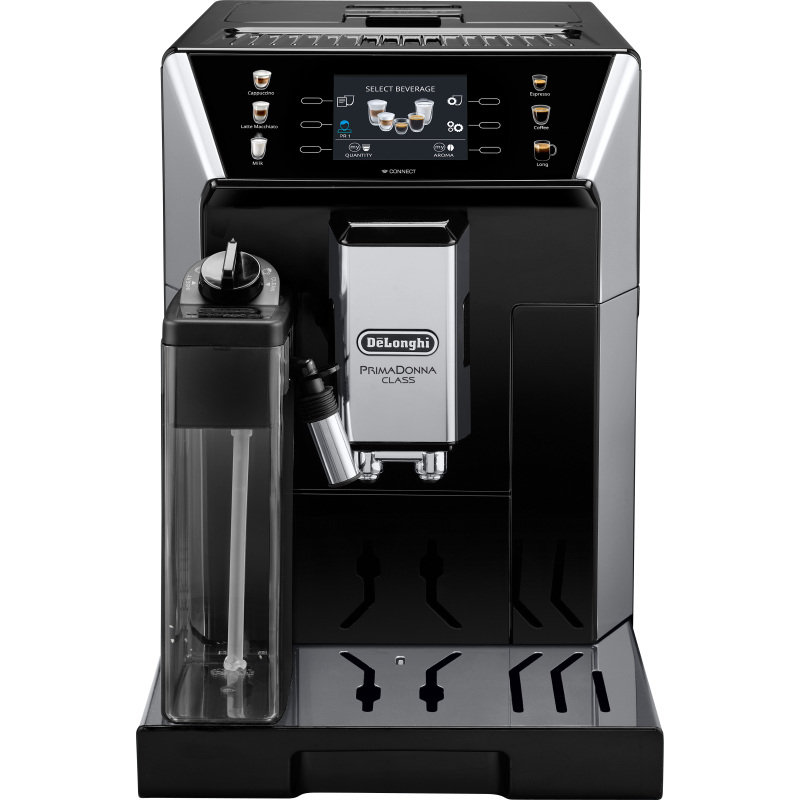De'Longhi Volautomatisch koffiezetapparaat PrimaDonna Class ECAM 550.65.SB - Perfect melkschuim, App-bediening